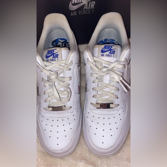 Nike Air Force 1 Low ‘07 LX White Sisterhood CT1990-100 Women’s 8.5 With Box - Picture 5 of 16